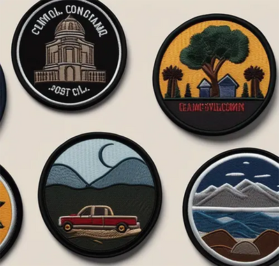 How much do custom embroidered patches cost