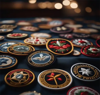 Where to put embroidered patches