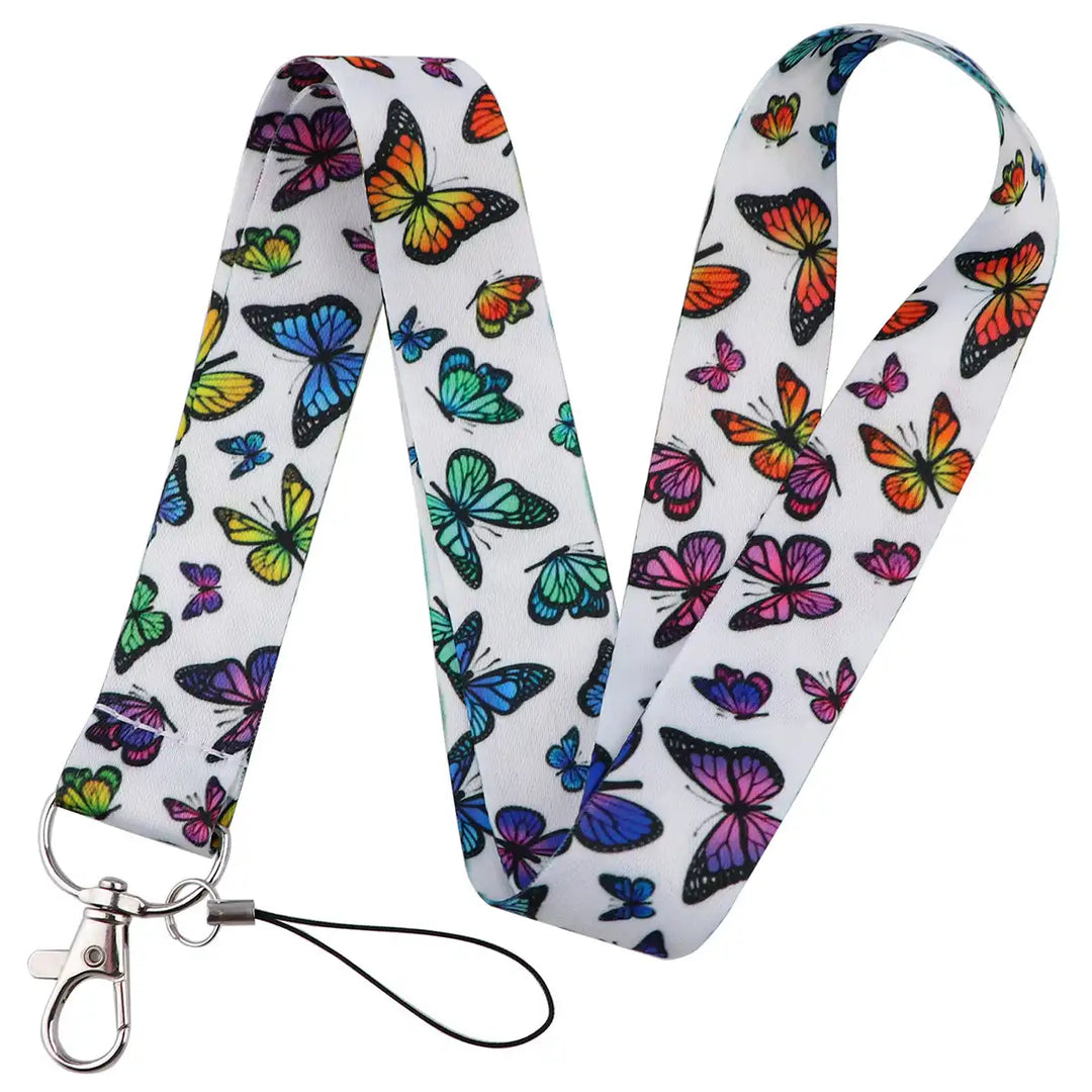 Colorful-Big-Butterfly-Lanyard