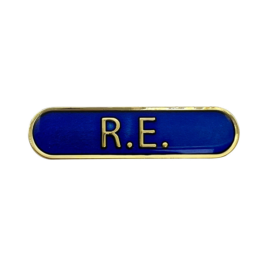 Blue-Religious Education-Bar-Badge