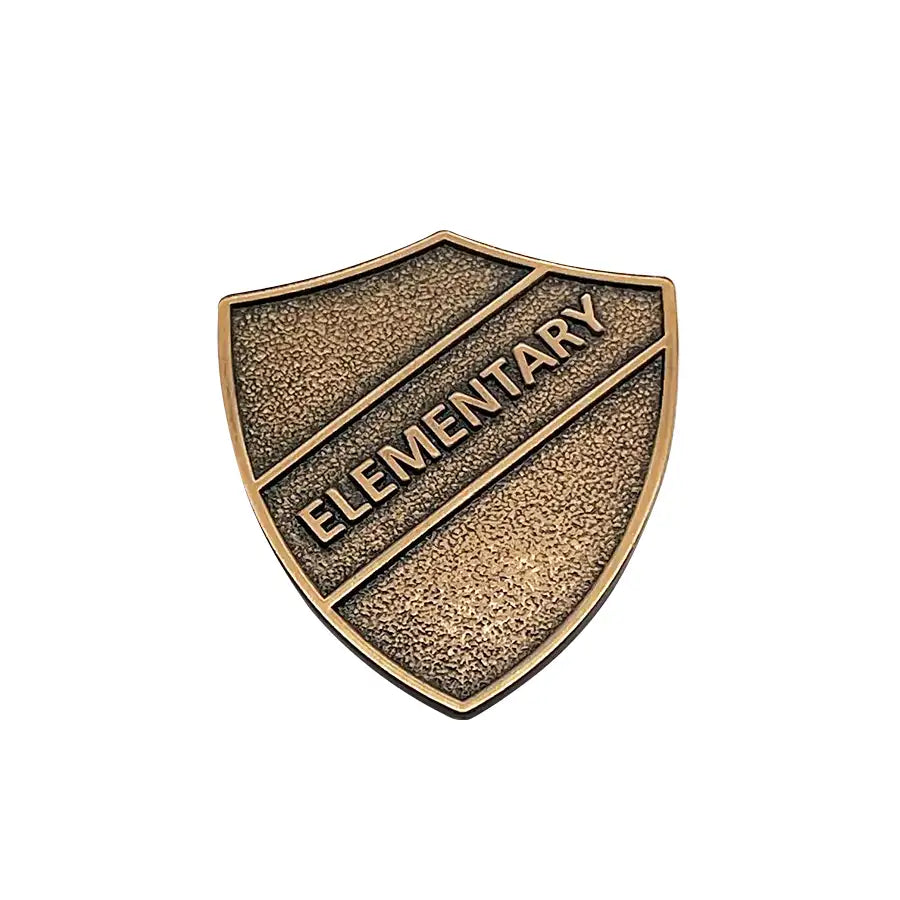 Bronze-Elementary-Shield-Badge