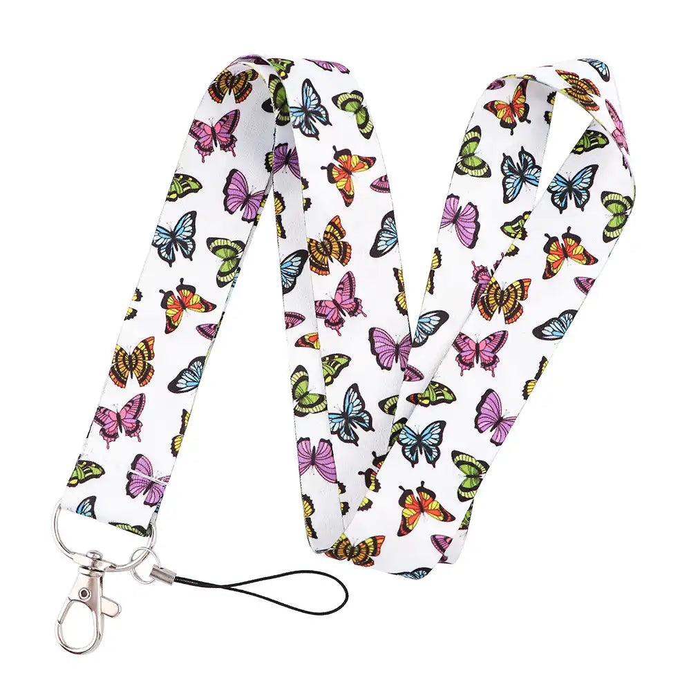 Colorful-small-Butterfly-Lanyard