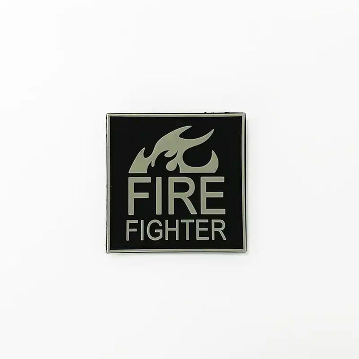 Fire-Fighter-Airsoft-Patch-Grey