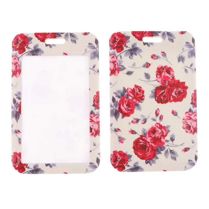 Floral-Lanyard-Card-Holder-Red-Flowers-on-White-Background