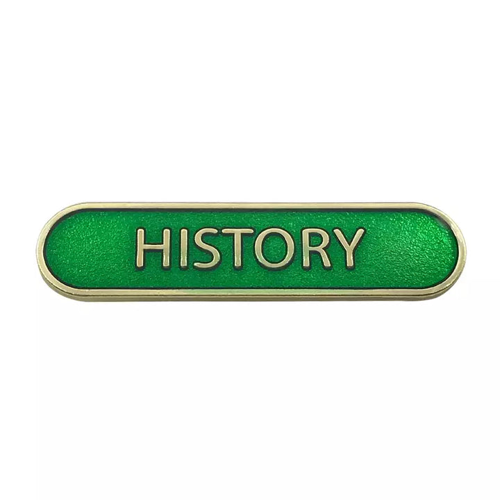 Green-HISTORY-Bar-Badge
