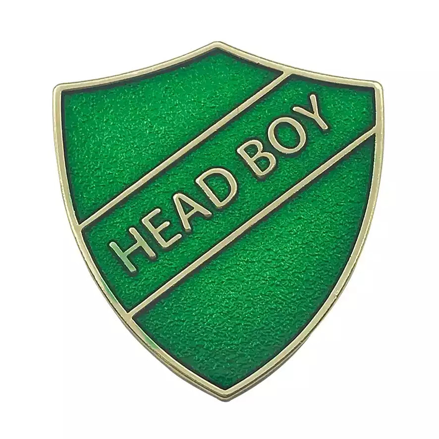Green-Head-Boy-Shield-Badges