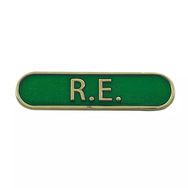 Green-Religious-Education-Bar-Enamel-Badge