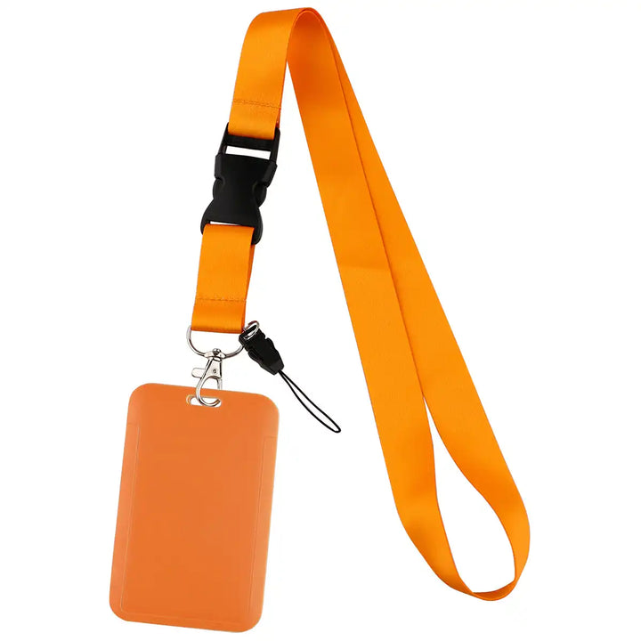 Orange-Lanyard-Card-Holder