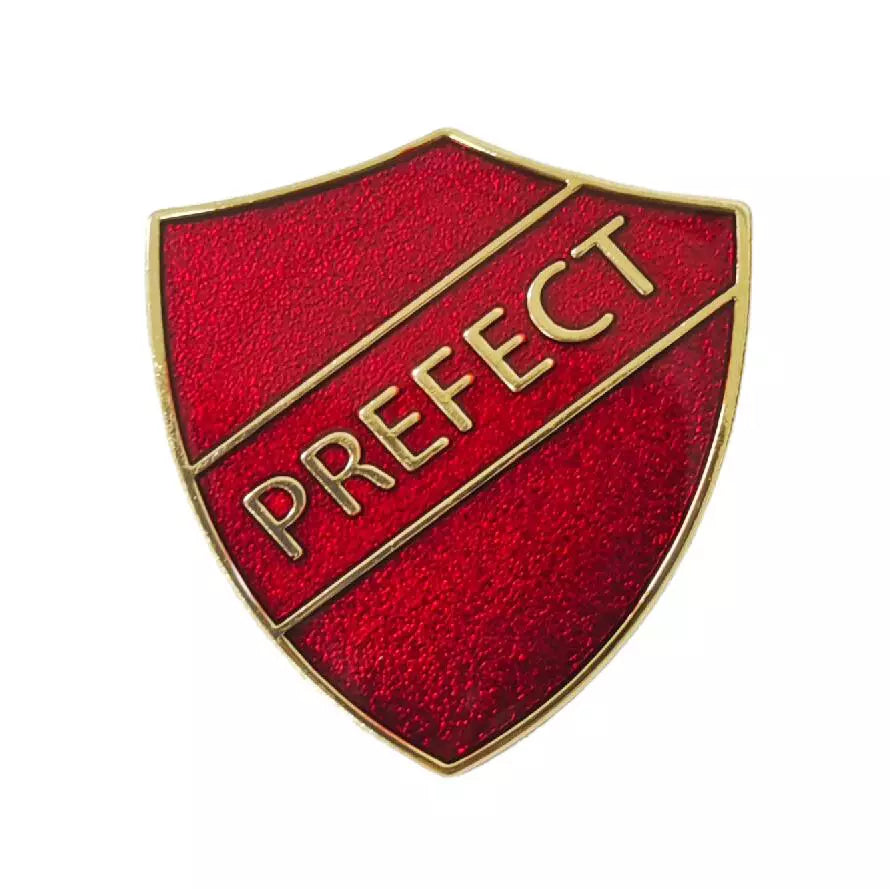 Prefect Shield Enamel Badge