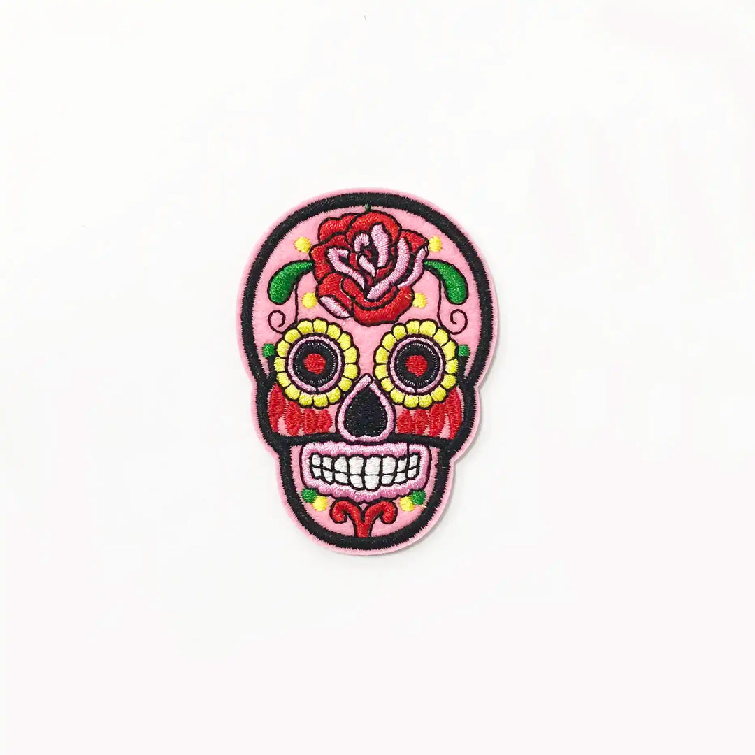 pink-Floral-Skull-Patch