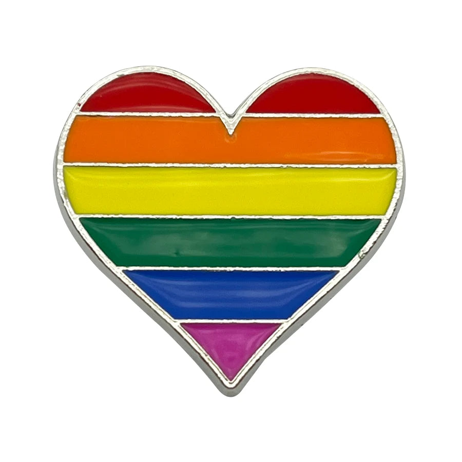 Rainbow-Heart-Badge