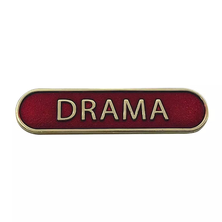 Red-Drama-Enamel-Pin-Badge