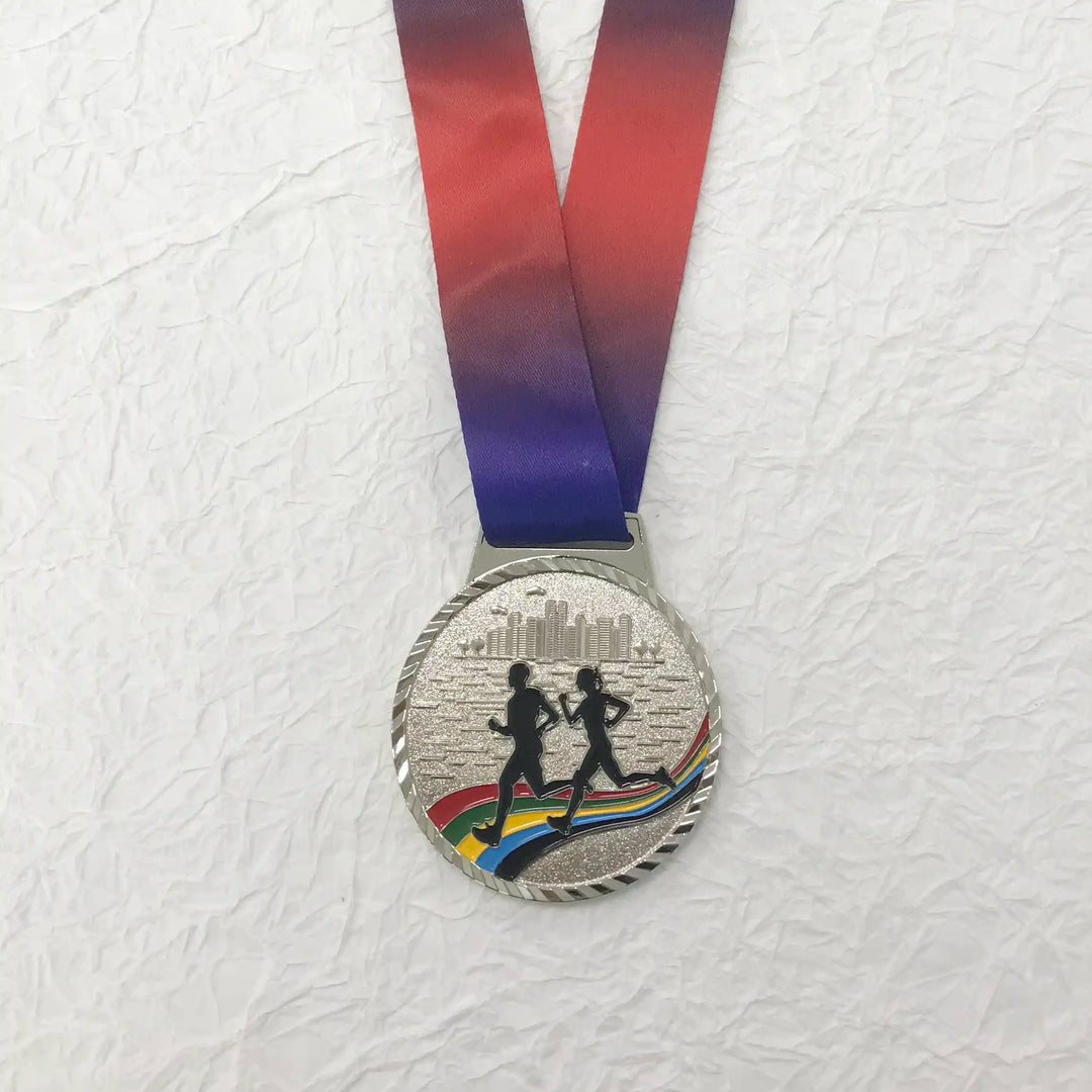Running-Medals-Silver-Front