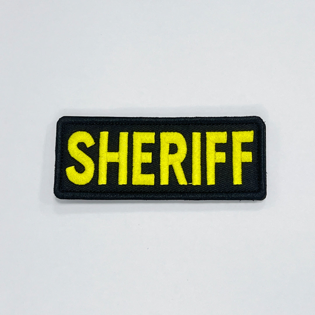 Sheriff Department Velcro Patches