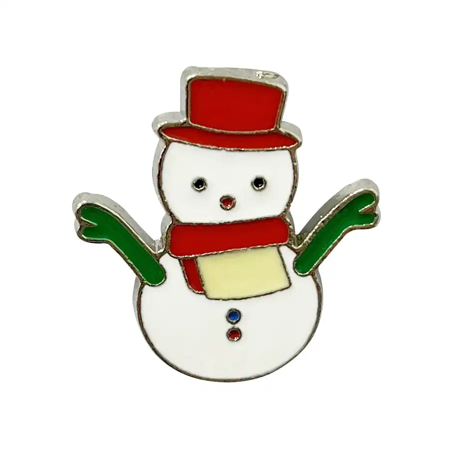 Snowman-in-Red-Hat-Badge