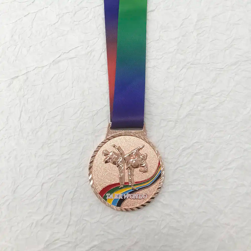 Taekwondo-Medal-Bronze-Front