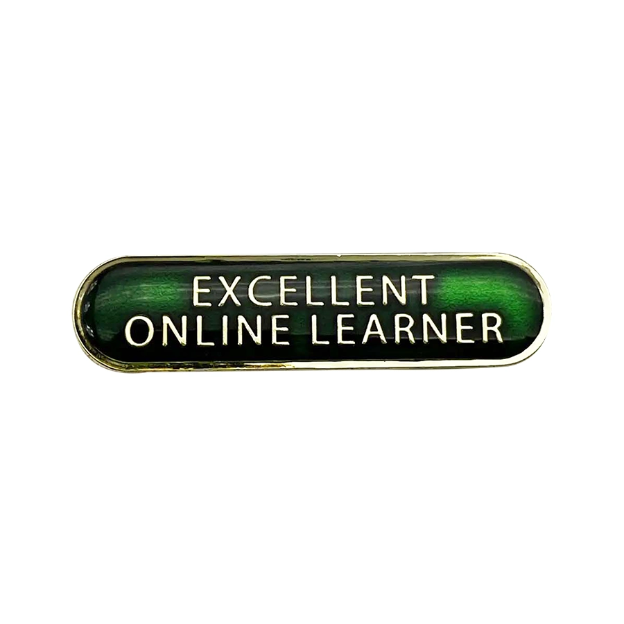excellent-online-learner-green-badge