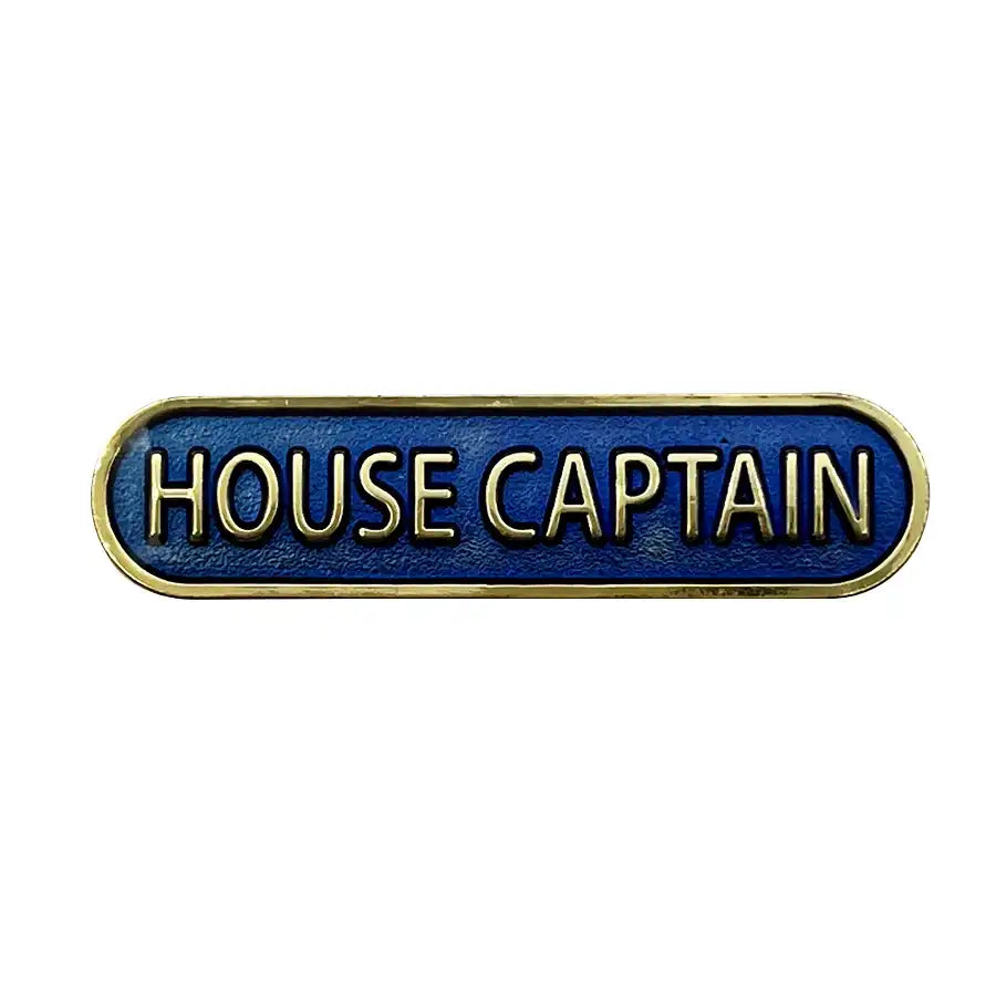 Blue-House-Captain-Bar-Badge