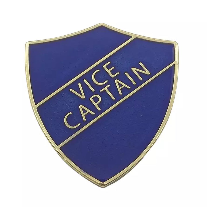 Blue-VICE-CAPTAIN-Shield-Badge