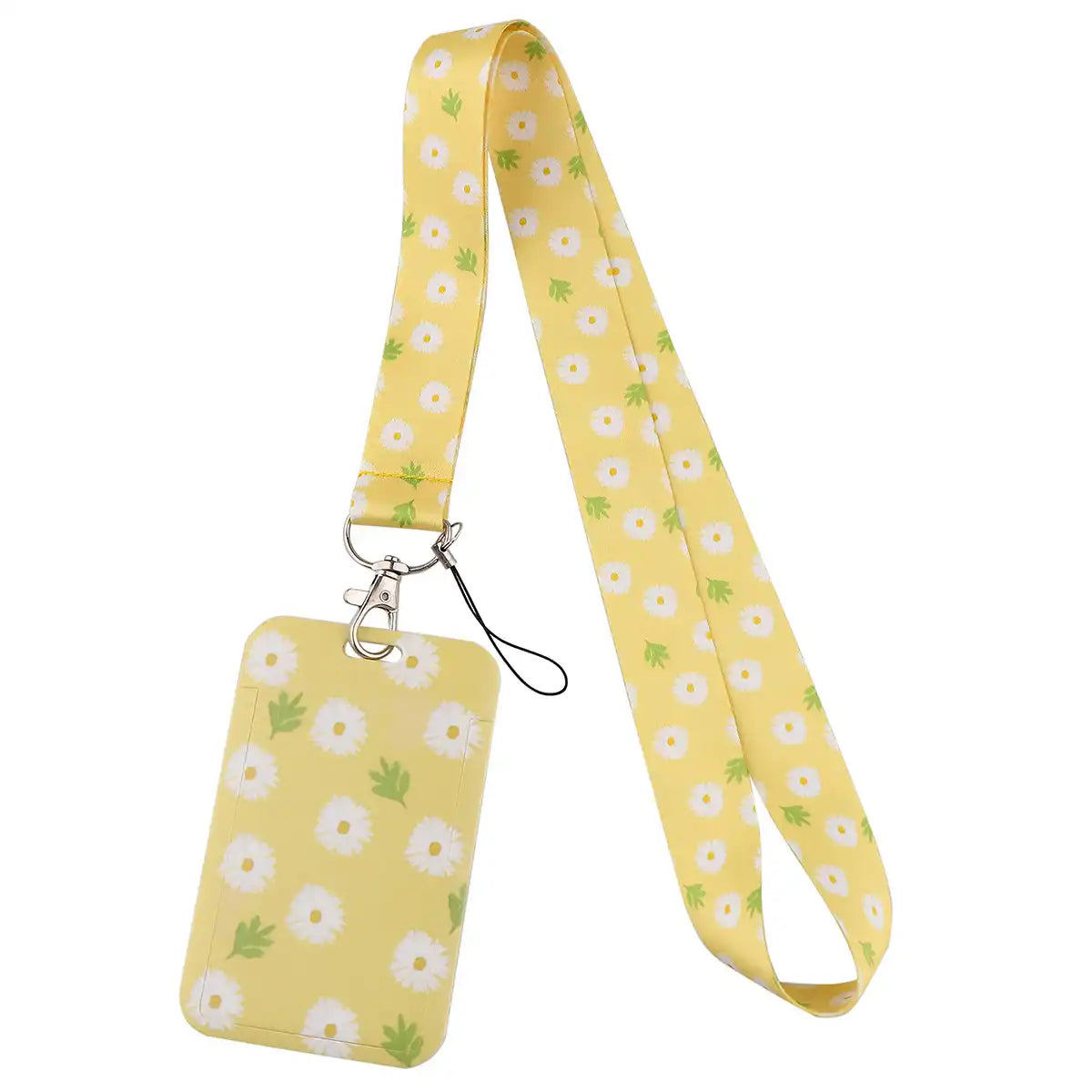 Yellow Daisy Lanyard – Badges UK