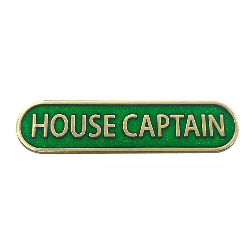 Green-House-Captain-Bar-Badge