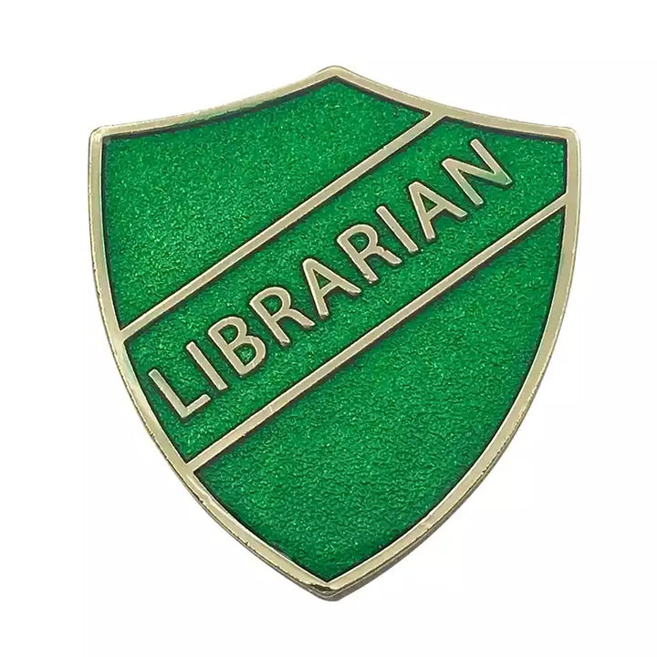 Green-Librarian-Enamel-Badge
