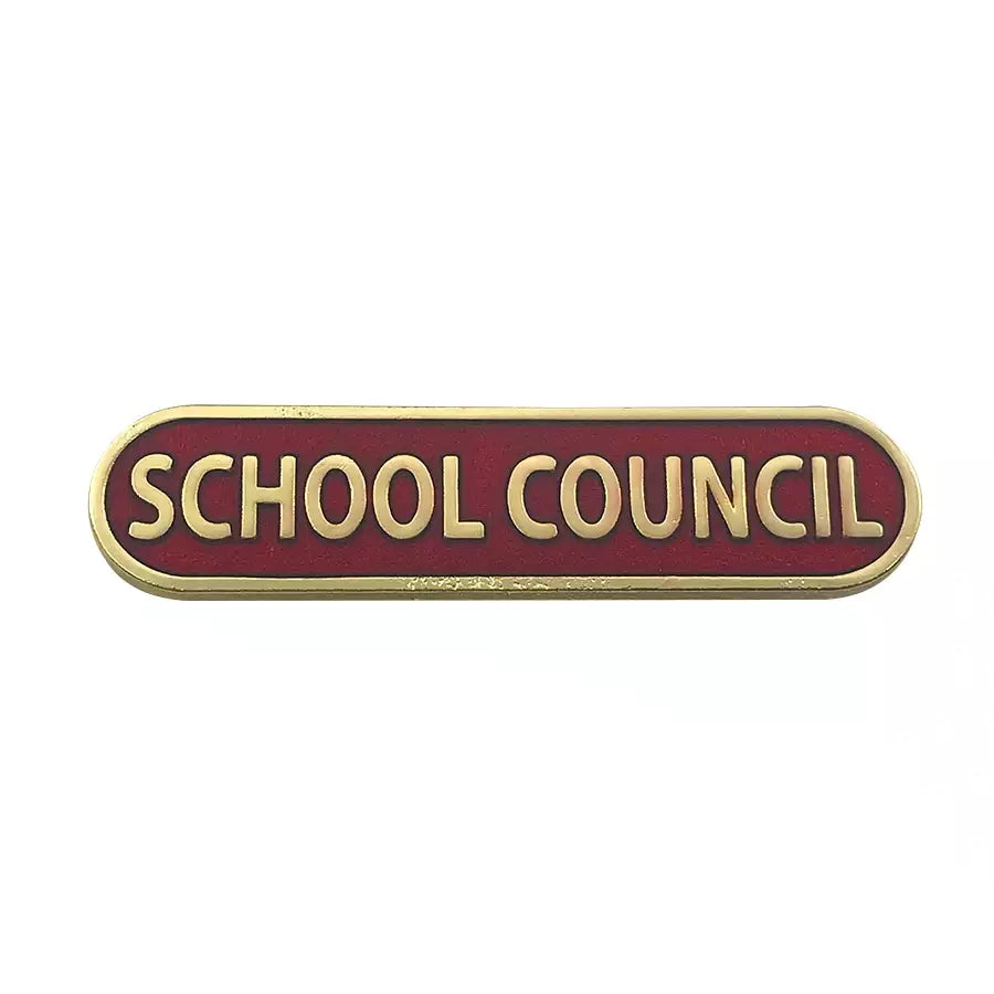 Red-School-Council-Bar-Enamel-Badge