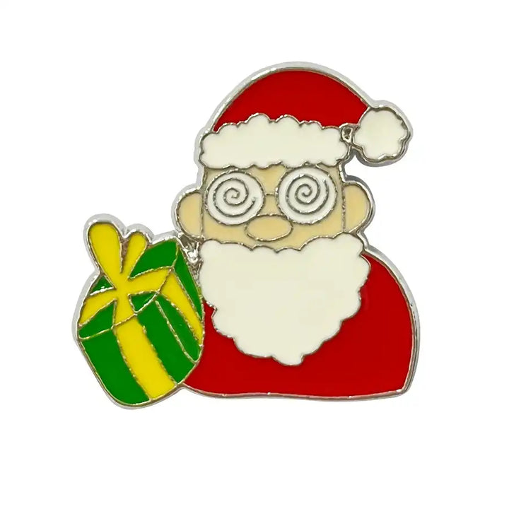 Santa-Claus-with-Gift-Badge