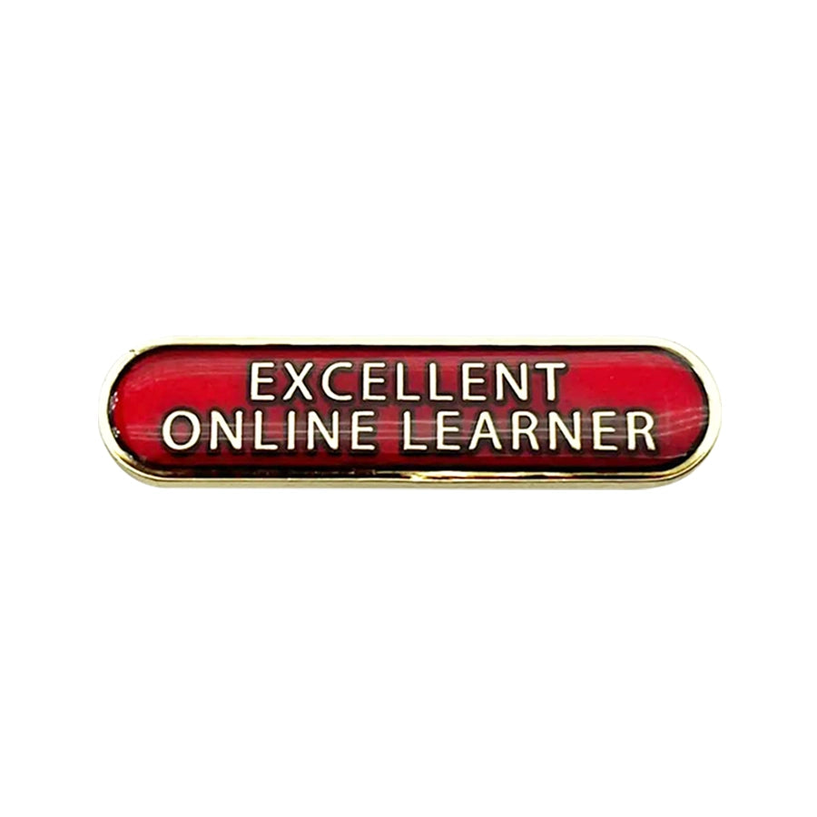 excellent-online-learner-red-badge
