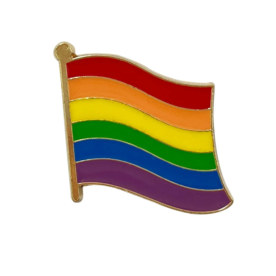 Rainbow Flag Pin Badge [ No middleman - Save 30% ] – Badges UK